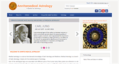 Desktop Screenshot of amritamedicalastrology.com